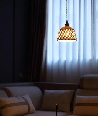 Openwork Ceramic Pendant Lamp Arkstarhome
