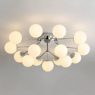 Glass Balls Cluster Ceiling Lamp Arkstarhome