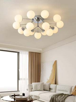 Glass Balls Cluster Ceiling Lamp Arkstarhome