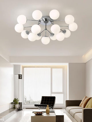 Glass Balls Cluster Ceiling Lamp Arkstarhome