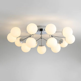 Glass Balls Cluster Ceiling Lamp Arkstarhome