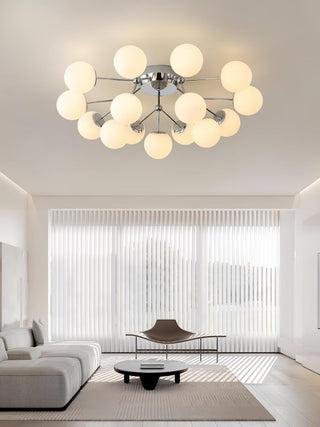 Glass Balls Cluster Ceiling Lamp Arkstarhome