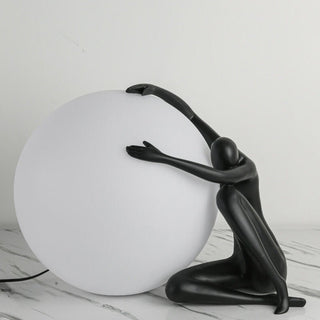 Humanoid Ball Holding Table Lamp Arkstarhome