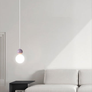 Acrylic Two Ball Pendant Light Arkstarhome