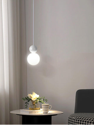 Acrylic Two Ball Pendant Light Arkstarhome