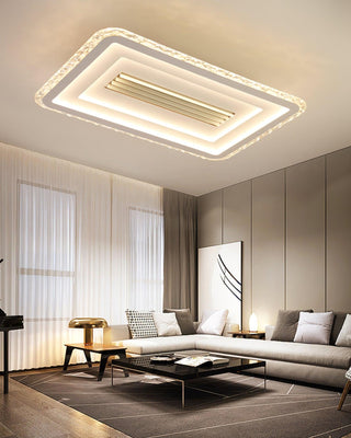 Acrylic Ultrathin Rectangle Ceiling Lamp Arkstarhome