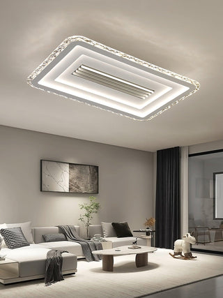 Acrylic Ultrathin Rectangle Ceiling Lamp Arkstarhome