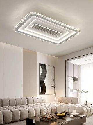 Acrylic Ultrathin Rectangle Ceiling Lamp Arkstarhome