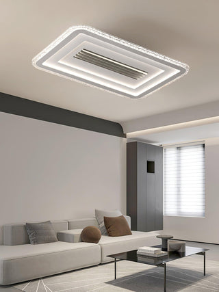 Acrylic Ultrathin Rectangle Ceiling Lamp Arkstarhome