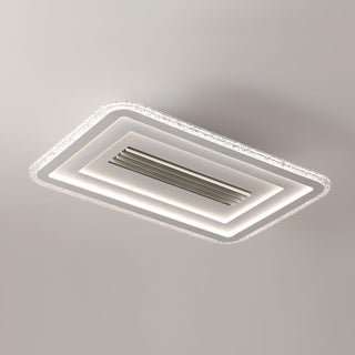 Acrylic Ultrathin Rectangle Ceiling Lamp Arkstarhome