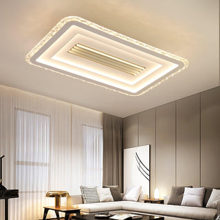Acrylic Ultrathin Rectangle Ceiling Lamp Arkstarhome