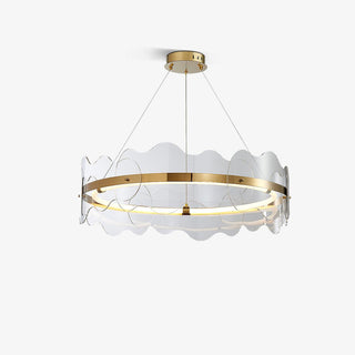 Acrylic Wave Chandelier Arkstarhome