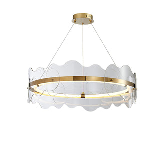 Acrylic Wave Chandelier Arkstarhome