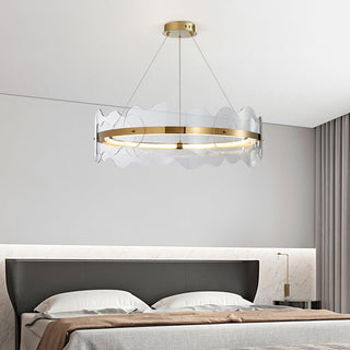 Acrylic Wave Chandelier Arkstarhome