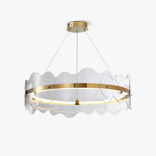 Acrylic Wave Chandelier Arkstarhome