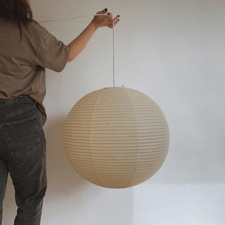 Washi Paper Round Series Pendant Lamp Arkstarhome