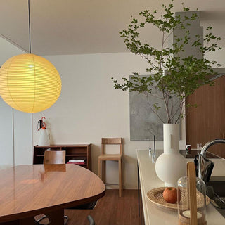 Washi Paper Round Series Pendant Lamp Arkstarhome