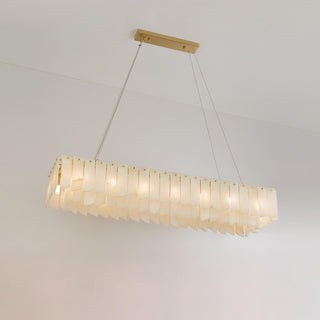 Alabaster Cascade Tiered Chandelier Arkstarhome