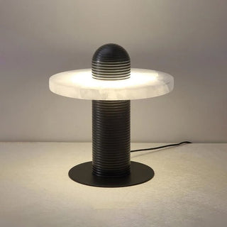 Alabaster Comet Table Lamp Arkstarhome