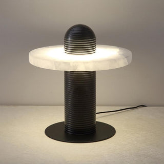 Alabaster Comet Table Lamp Arkstarhome