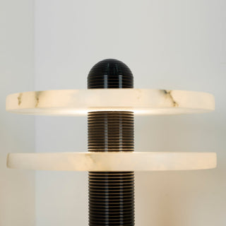 Alabaster Comet Table Lamp Arkstarhome