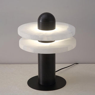 Alabaster Comet Table Lamp Arkstarhome