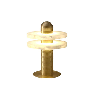 Alabaster Comet Table Lamp Arkstarhome