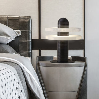 Alabaster Comet Table Lamp Arkstarhome