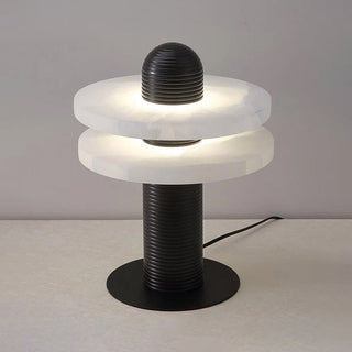 Alabaster Comet Table Lamp Arkstarhome