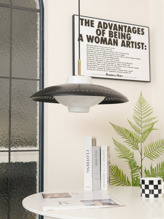 Alien Frisbee Pendant Lamp Arkstarhome