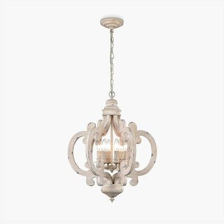 Antique White Style Chandelier Arkstarhome