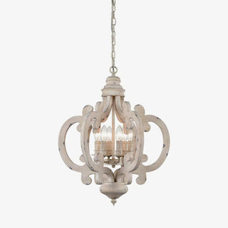 Antique White Style Chandelier Arkstarhome