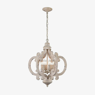 Antique White Style Chandelier Arkstarhome