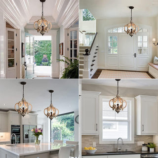Antique White Style Chandelier Arkstarhome