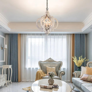 Antique White Style Chandelier Arkstarhome