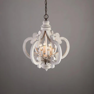 Antique White Style Chandelier Arkstarhome