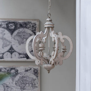 Antique White Style Chandelier Arkstarhome