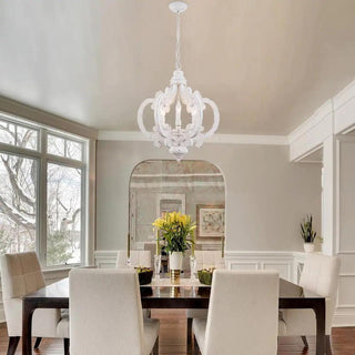 Antique White Style Chandelier Arkstarhome