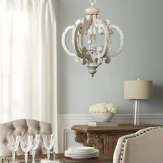 Antique White Style Chandelier Arkstarhome