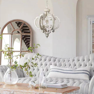 Antique White Style Chandelier Arkstarhome