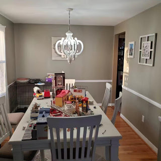 Antique White Style Chandelier Arkstarhome