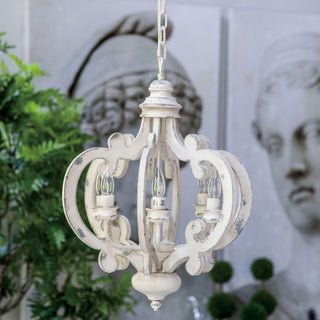 Antique White Style Chandelier Arkstarhome