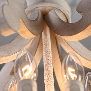 Antique White Style Chandelier Arkstarhome