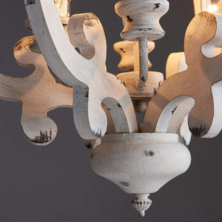 Antique White Style Chandelier Arkstarhome