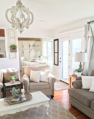 Antique White Style Chandelier Arkstarhome