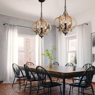 Antique White Style Chandelier Arkstarhome