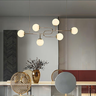 Arc Globe Escalante Chandelier Arkstarhome