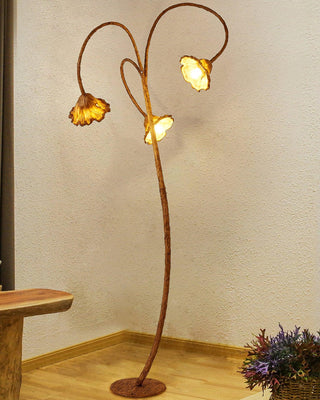 Artistic Lotus Leaf Floor Lamp Arkstarhome