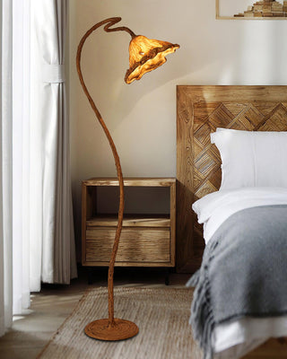Artistic Lotus Leaf Floor Lamp Arkstarhome