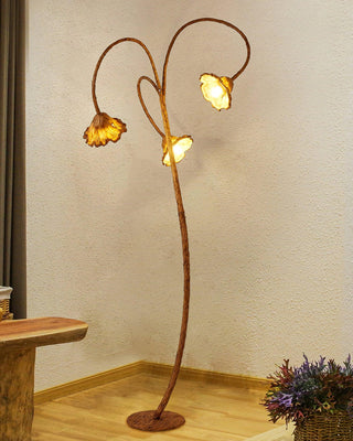 Artistic Lotus Leaf Floor Lamp Arkstarhome